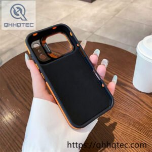 wholesale leather texture magnetic case for iphone 18 pro max funda magnética premium