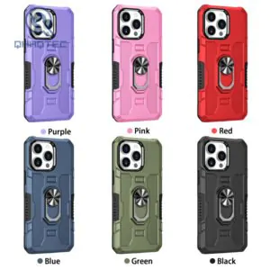 armor case with metal for iphone/ iphone phone case