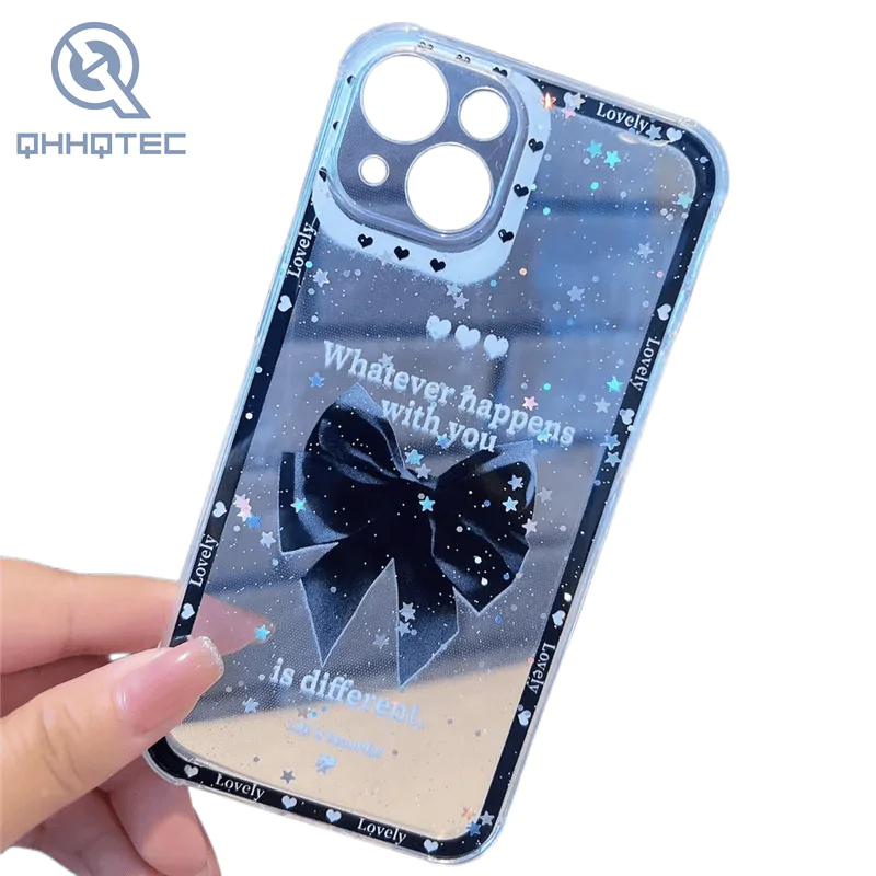 butterfly transparent phone case