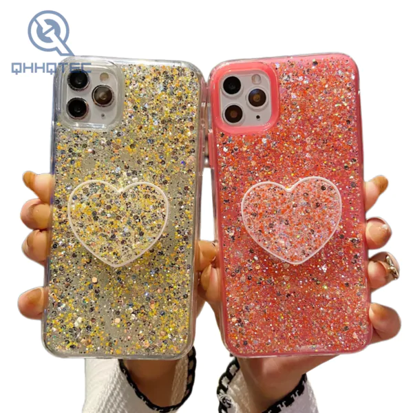 glitter case with pop 360 case