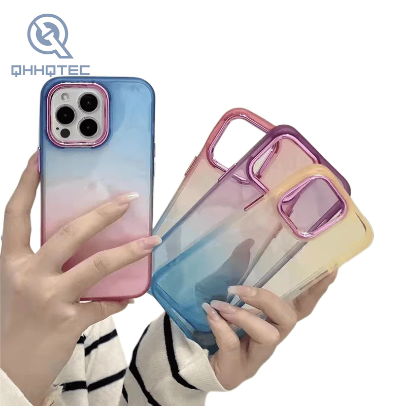 color changing acrylic transparent case for iphone 14 pro max (复制)