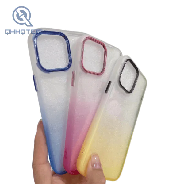 color changing acrylic transparent case for iphone 14 pro max (复制)