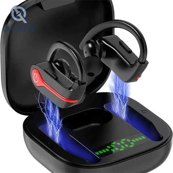 3d stereo headphones running sport gaming headset tws hbq pro 3