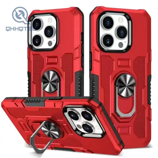 armor case with metal for iphone/ iphone phone case