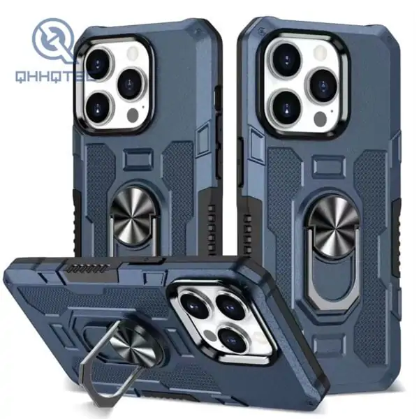 armor case with metal for iphone/ iphone phone case