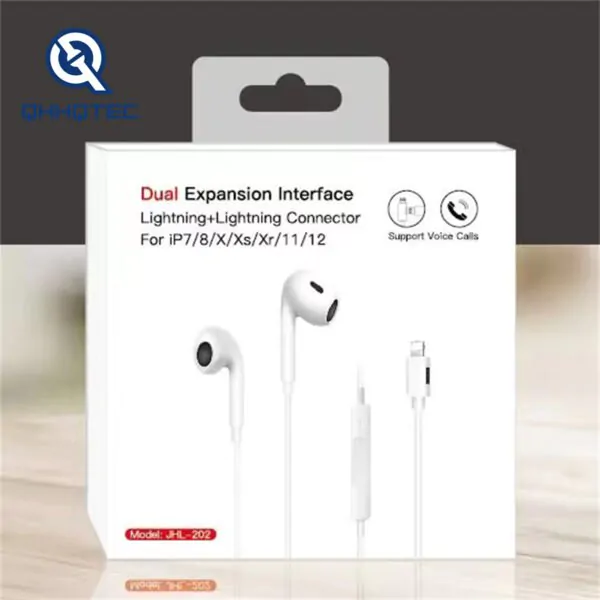 pop up earphone for iphone/ apple earphones