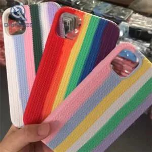 weave rainbow original silicone case