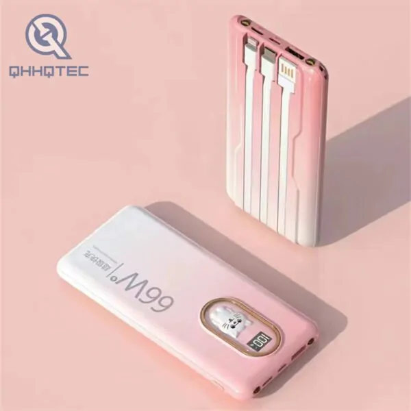 66w super fast charger powerbank