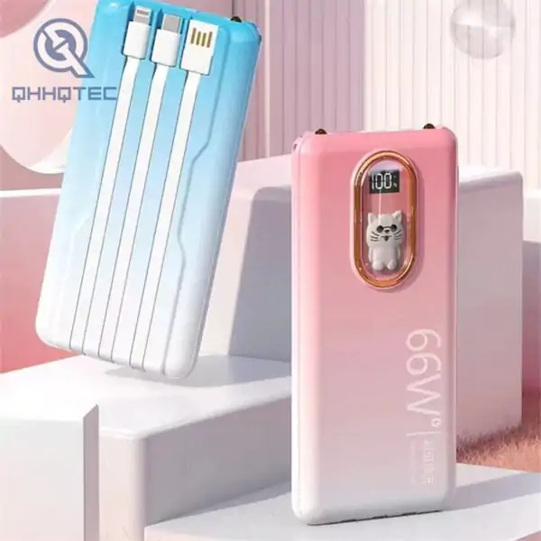 66w super fast charger powerbank