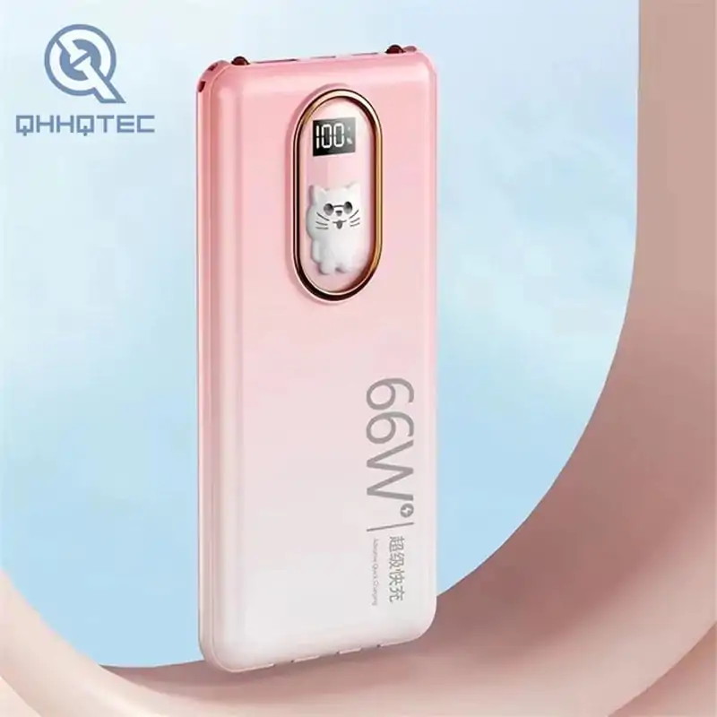 66w super fast charger powerbank