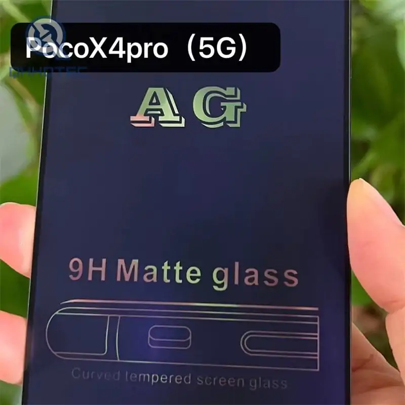9h matte glass anti blue ag privacy glass