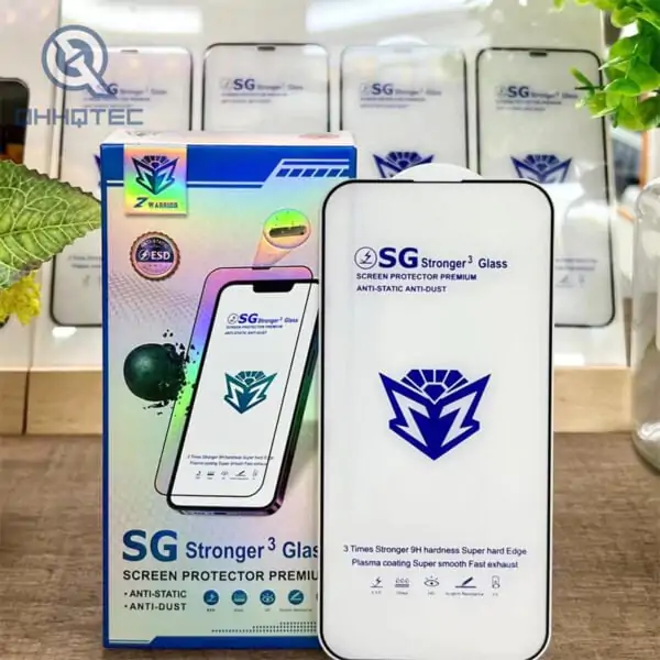 sg stronger 3 glass screen protector premium