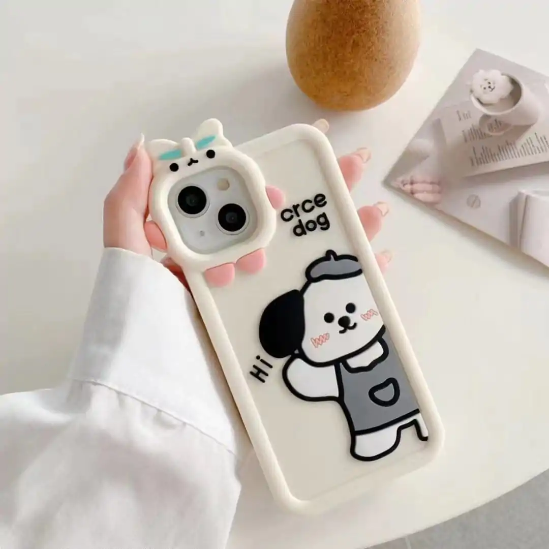 crce dog 3d silicone case