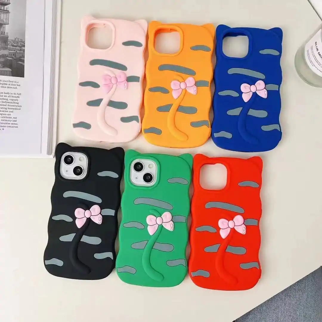 cute bear 3d silicone case
