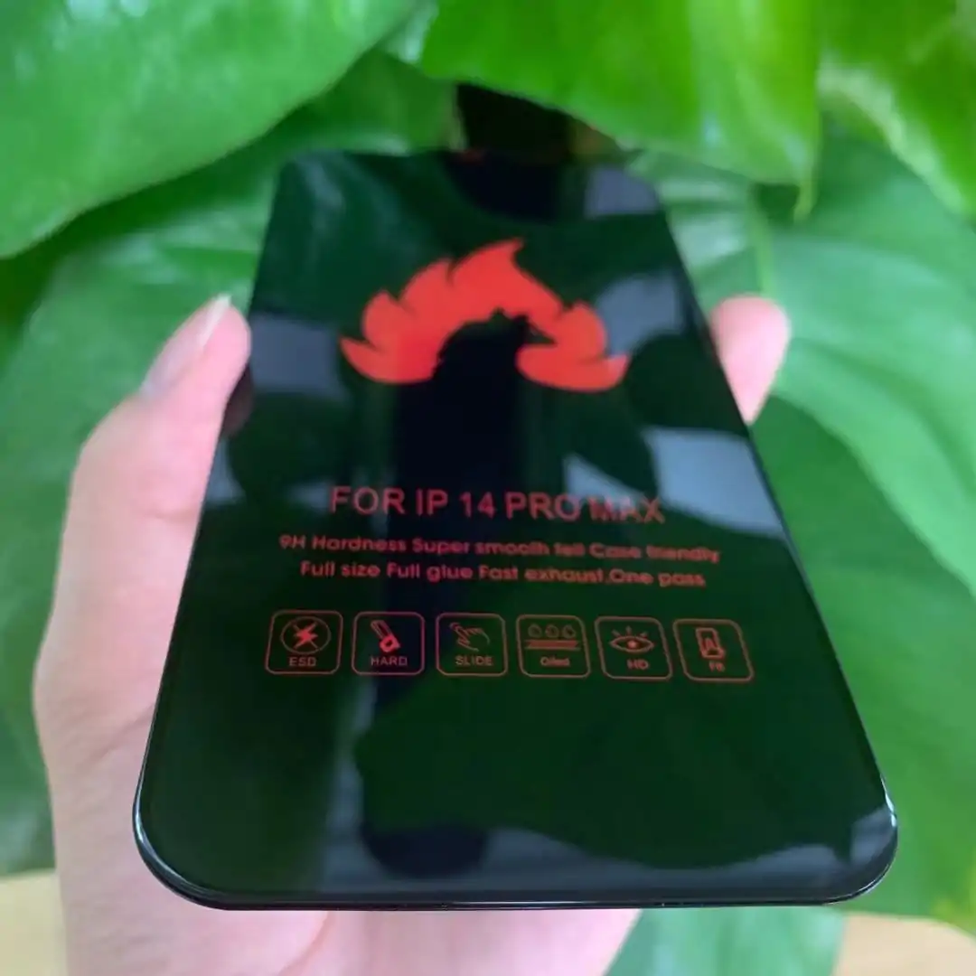 new hot sale fire wolfimitation electrostatic tempered glass