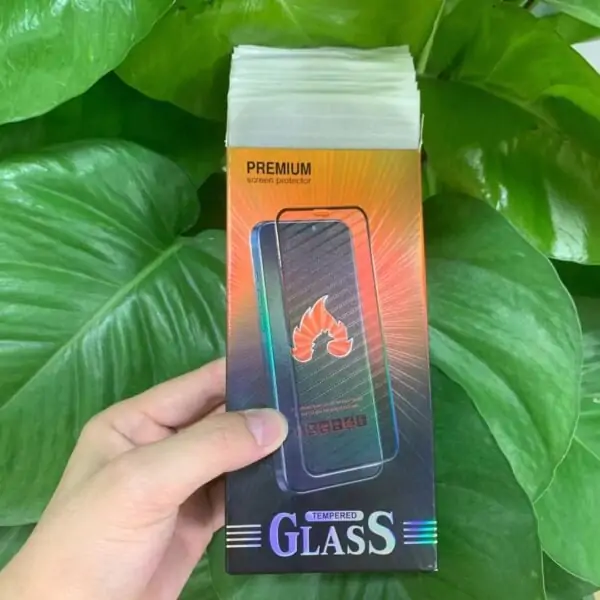 new hot sale fire wolfimitation electrostatic tempered glass