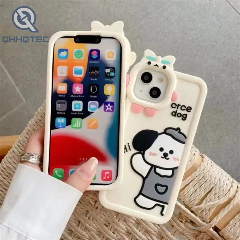 crce dog 3d silicone case