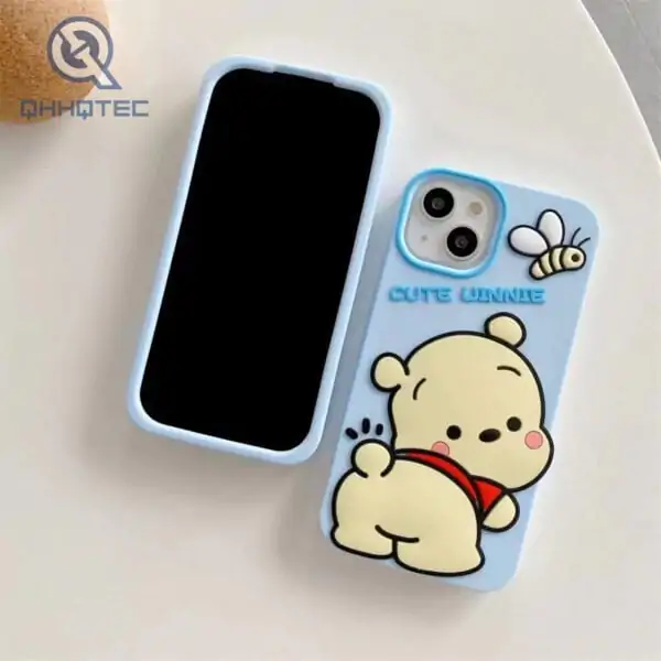cute winner 3d silicone case