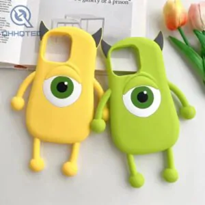 single eye new design apple silicone case
