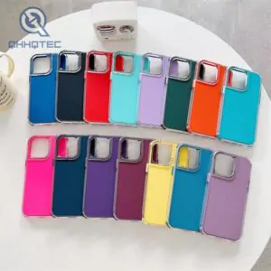 2 in1 downjacket cell phone case for iphone 14 pro max