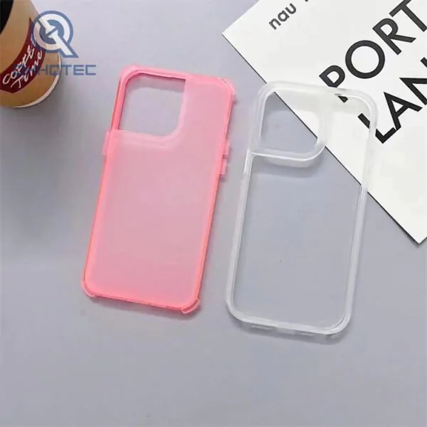2 in 1 matte case for iphone 15 pro max