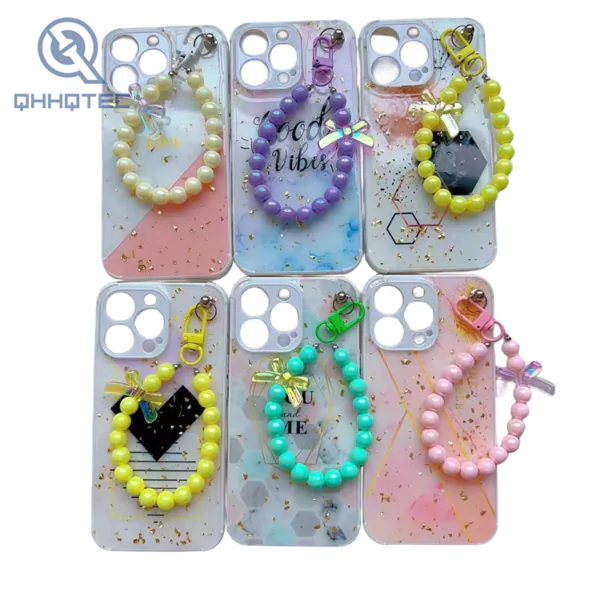 colorful tape hanging phone case for iphone 14 pro max