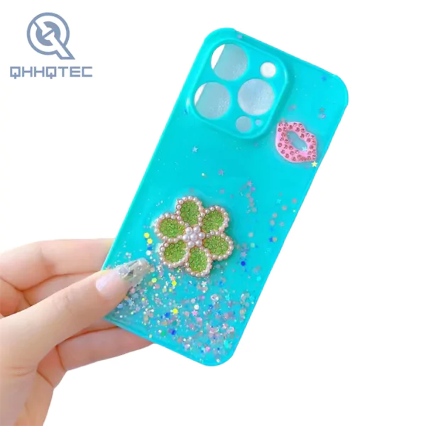 cute little flower accessory phone case for iphone 13