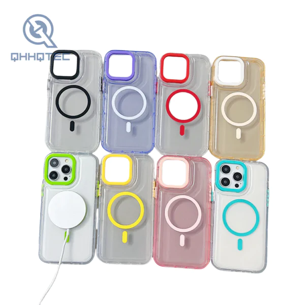 2 in 1 magnetic phone cases for iphone 14 pro max