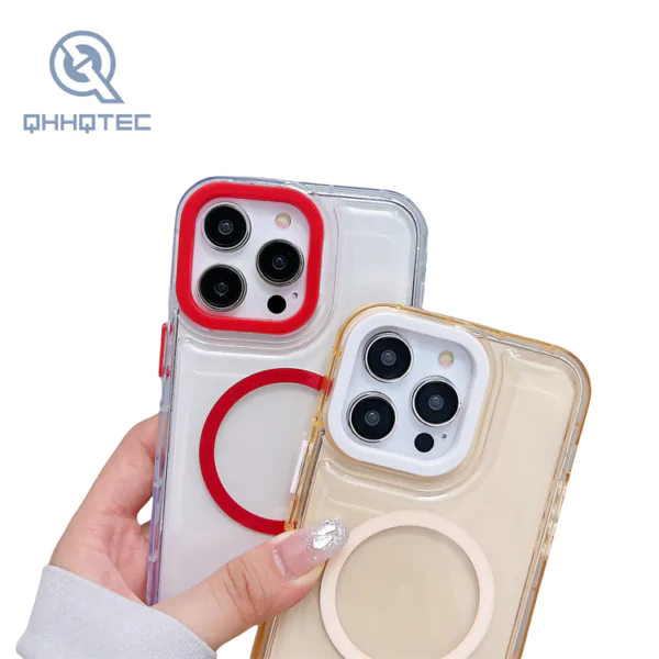 2 in 1 magnetic phone cases for iphone 14 pro max