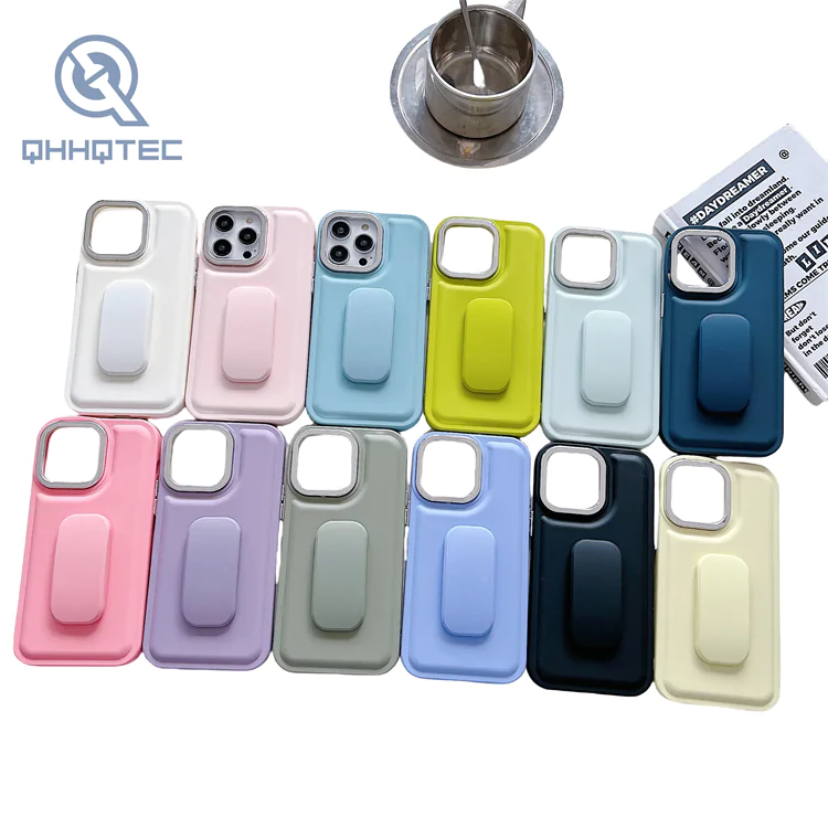 colorful and tactile phone case with bubble holder for iphone 13 pro max
