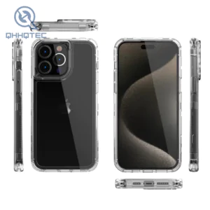three in one classic transparent phone case for iphone 13