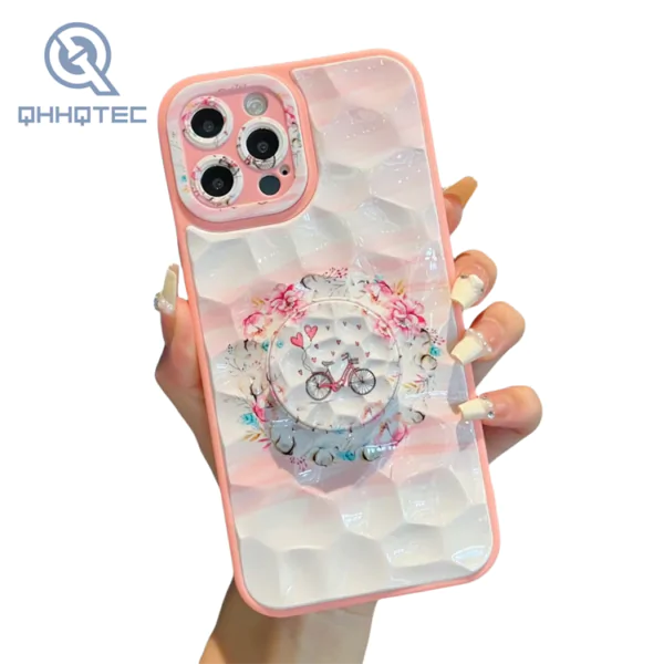 camera lens protection glitter phone cases for iphone