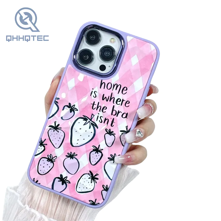 cute glitter decoration girl phone cases for iphone 14 pro max