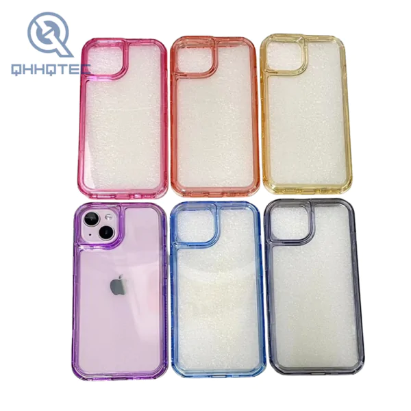 pc tpu transparent 3 in 1 phone cases for iphone