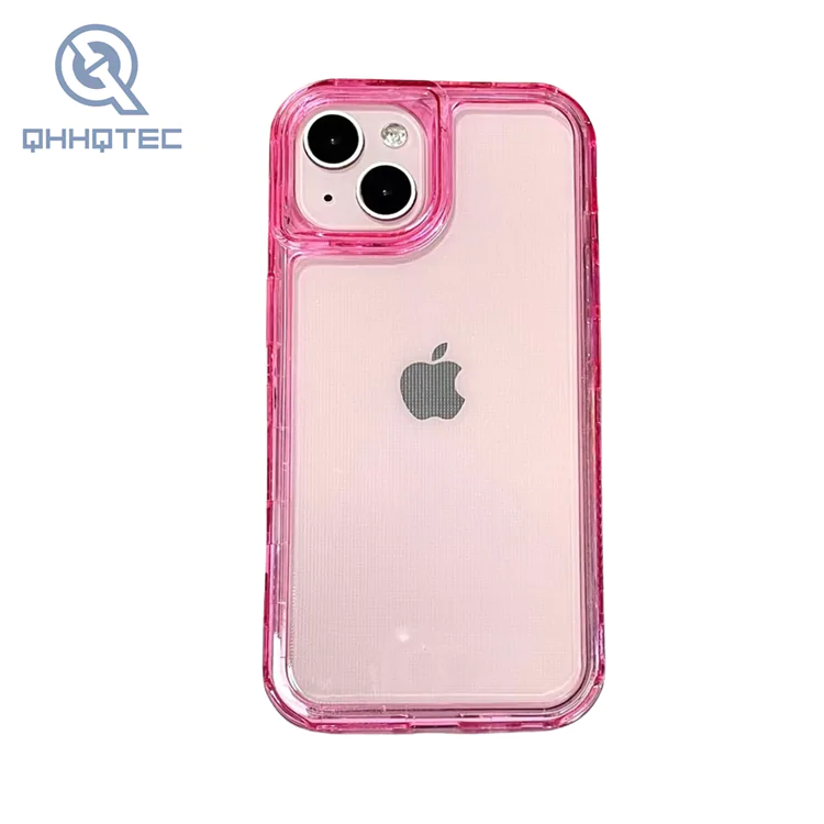 pc tpu transparent 3 in 1 phone cases for iphone