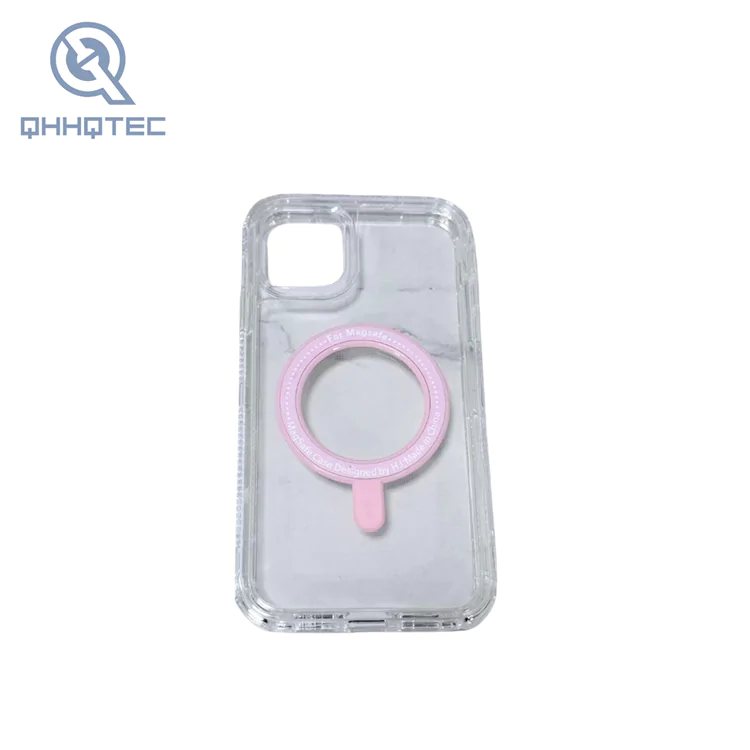 magnetic transparent 3 in 1 phone cases for iphone
