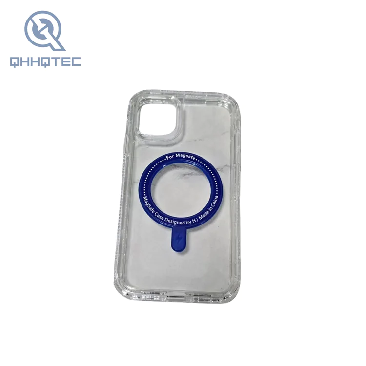 magnetic transparent 3 in 1 phone cases for iphone