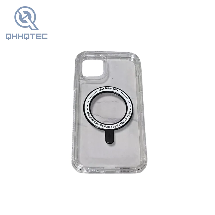 magnetic transparent 3 in 1 phone cases for iphone
