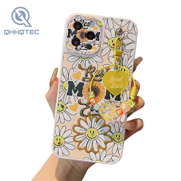 camera lens protection with pendant customized phone cases for iphone