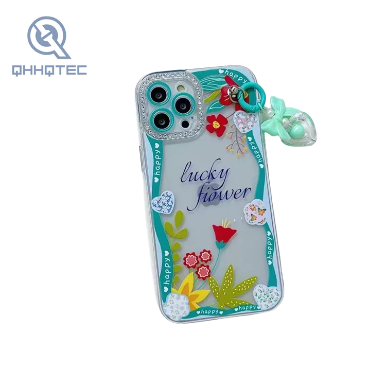 3 in 1 with pendant decoration phone cases for iphone 14 pro max