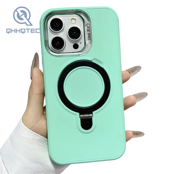3 in 1 solid color with magsafe phone cases for iphone 14 pro