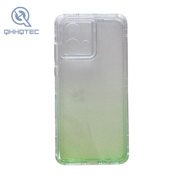 transparent gradient colo3 in 1 cool phone cases for xiaomi customizable logo cases