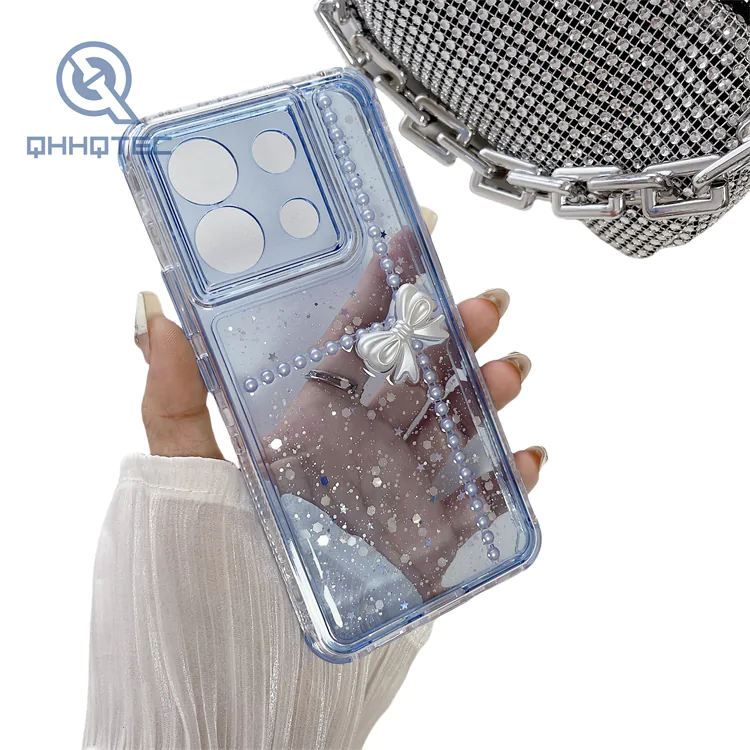 gradient color dripping 3 in 1 protection phone case for iphone 15 pro max with 3d patterns (复制)
