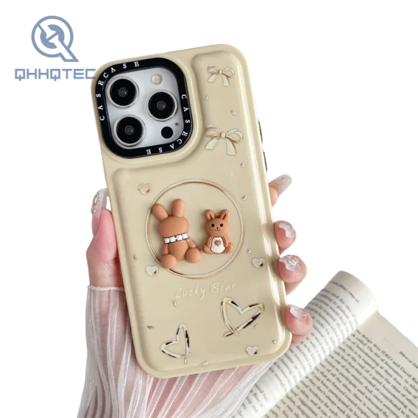 2 in 1 pu leather phone cases for iphone