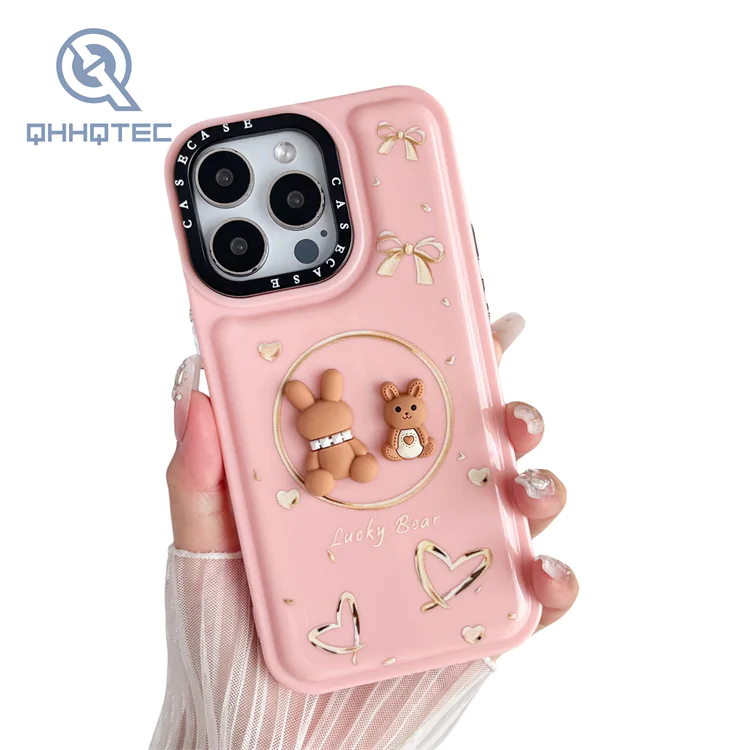 2 in 1 pu leather phone cases for iphone