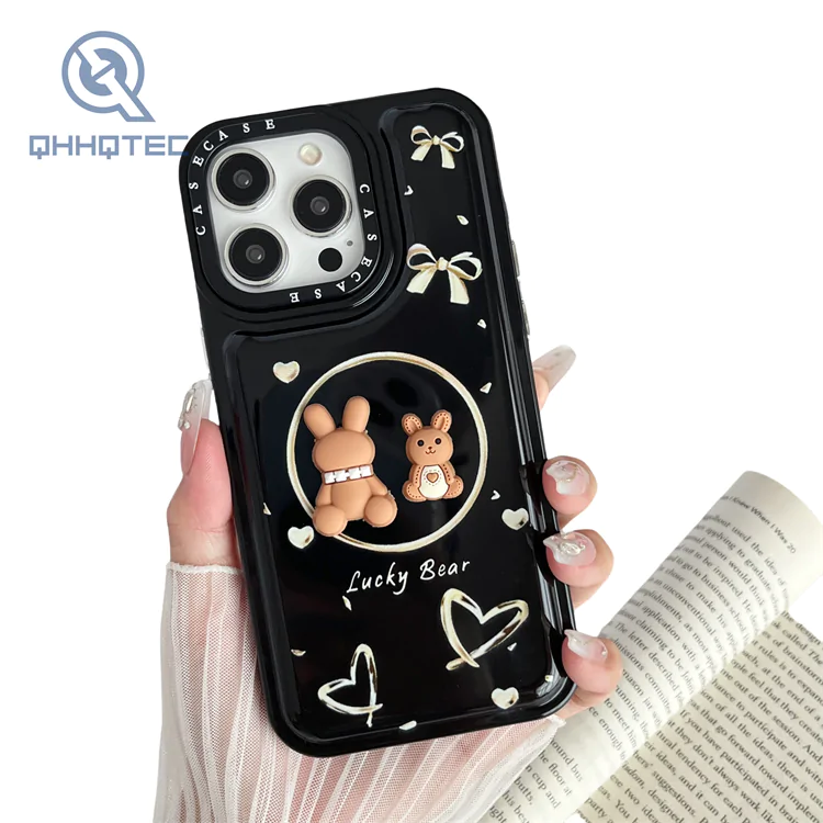 2 in 1 pu leather phone cases for iphone