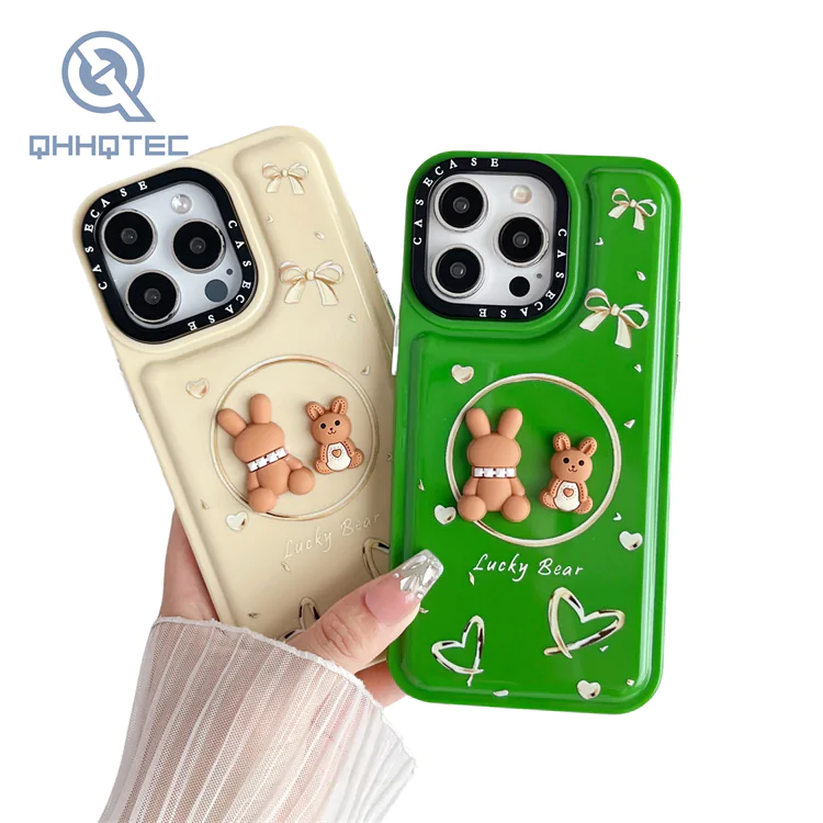 2 in 1 pu leather phone cases for iphone