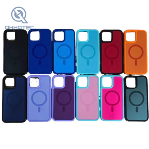 custom magneitc 3 in 1 phone cases for iphone 14 pro max