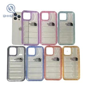 down jacket transparent 3 in 1 phone cases for iphone