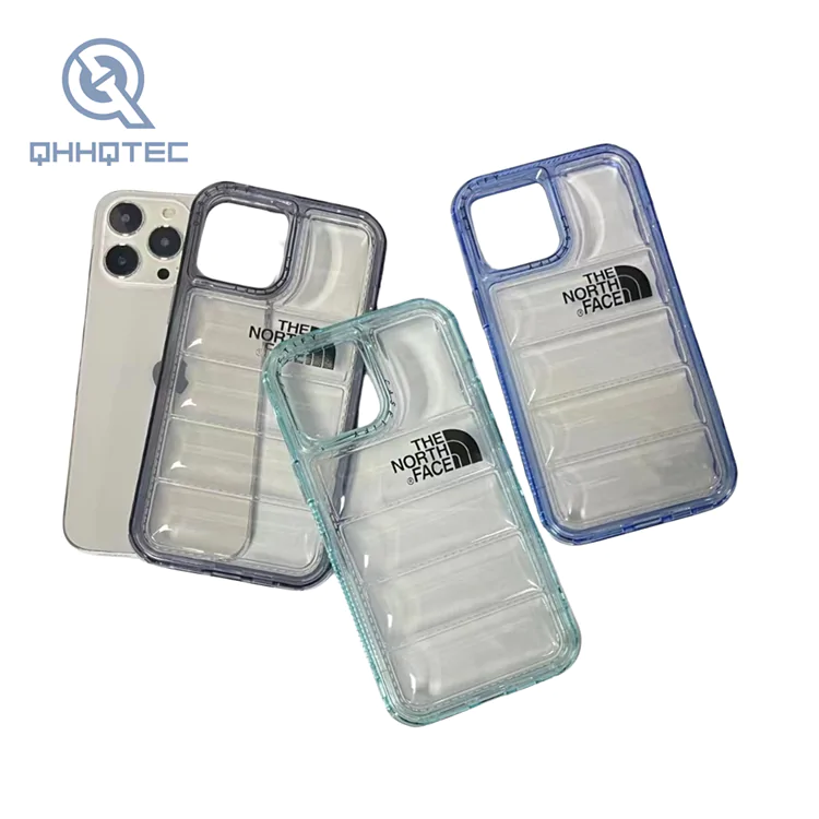 down jacket transparent 3 in 1 phone cases for iphone